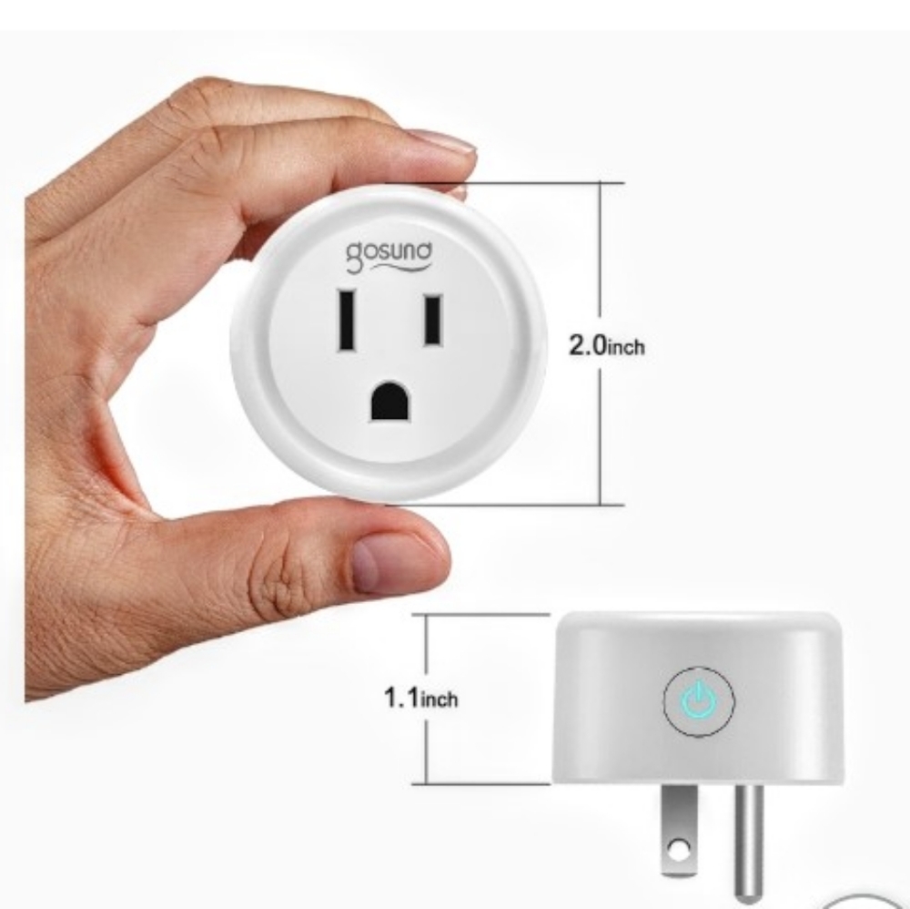 Smart Plug Wi-Fi Outlet Socket - Picture 5 of 10